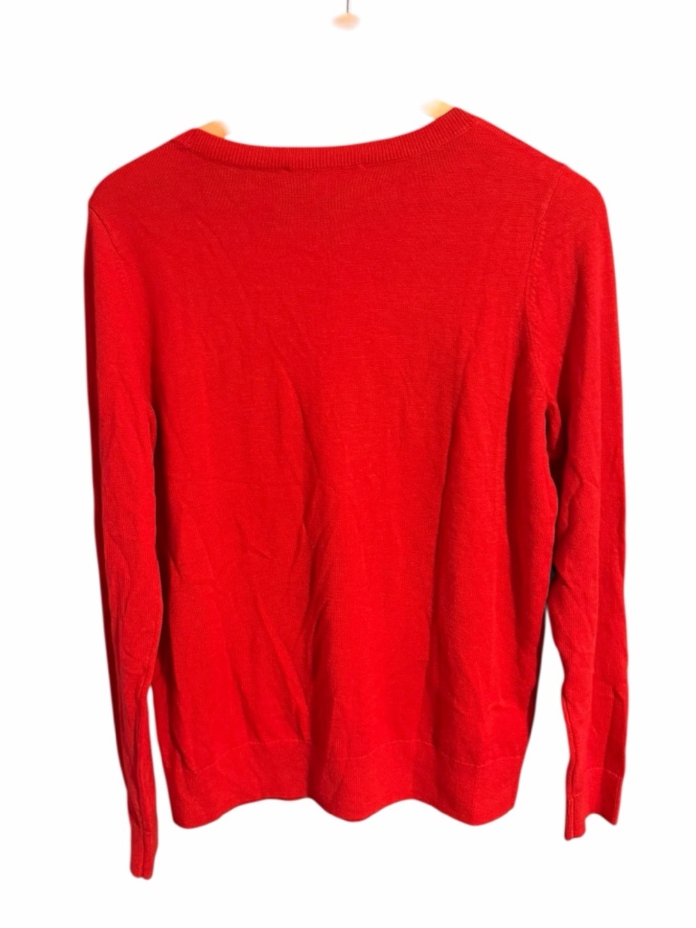NEW Loft Red Penguin Graphic Crewneck Sweater Size Large - Picture 4 of 7